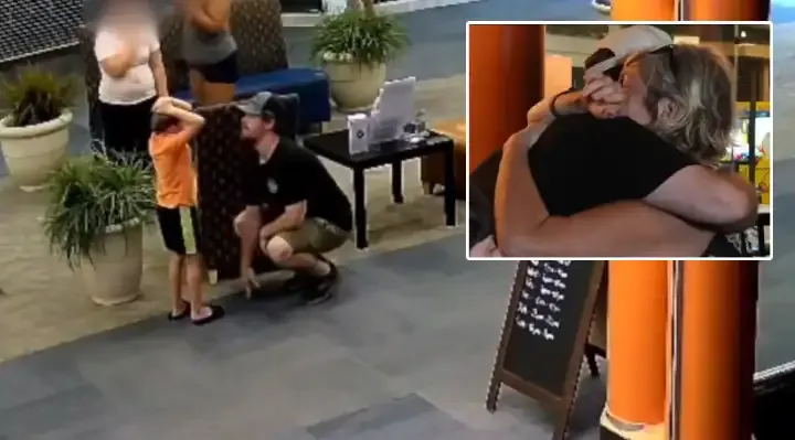 Aile, 6 Yaşındaki Oğullarının Hayatını Kurtaran Garsonla Buluştu